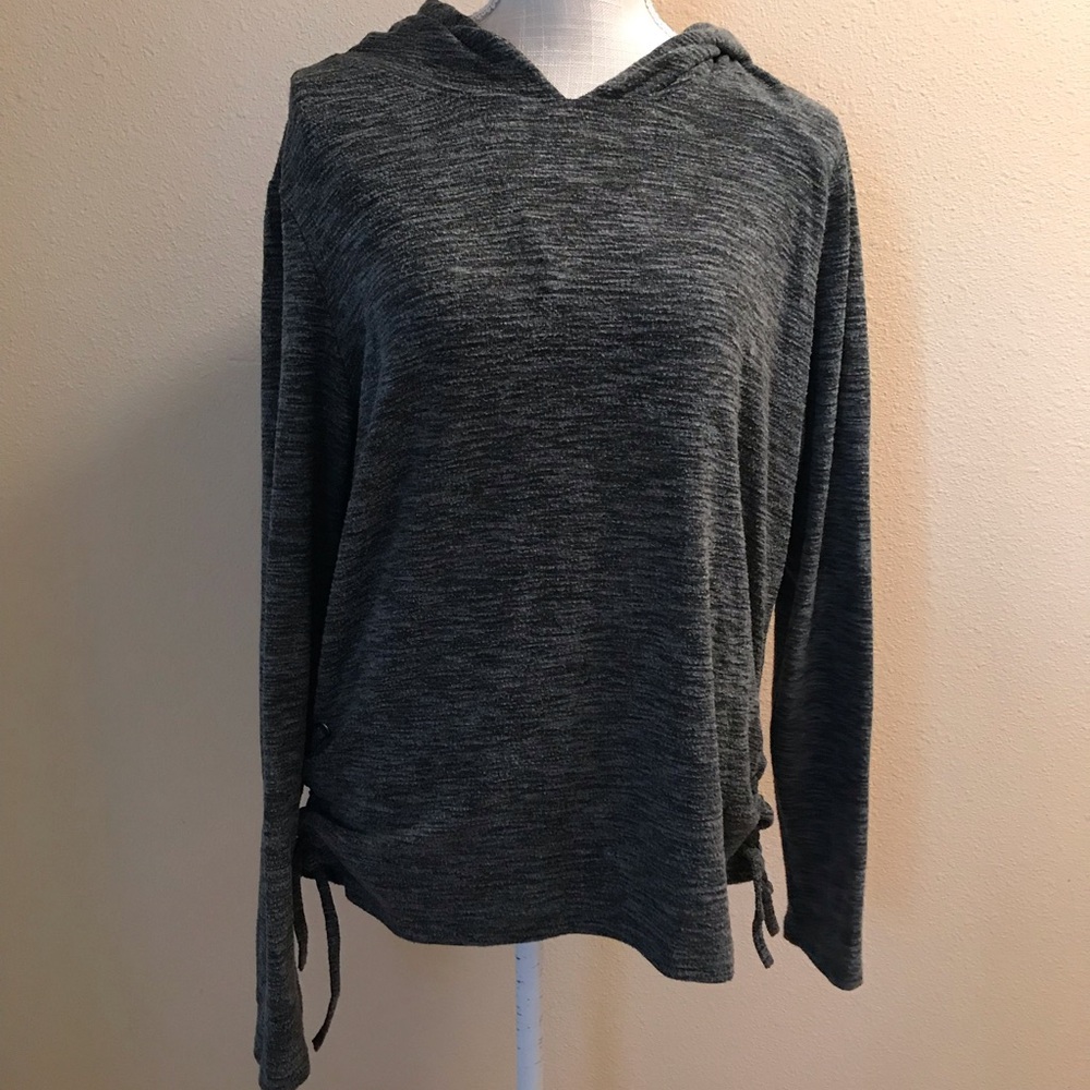 Gray Hooded Sweater